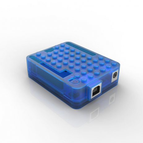 Blue UNO R3 Injection Molding Case with Bubble