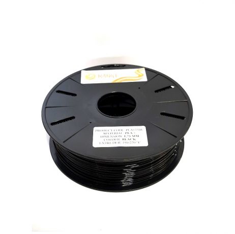 Orange PLA+ 1.75mm 3D Printing Filament 1kg-Black