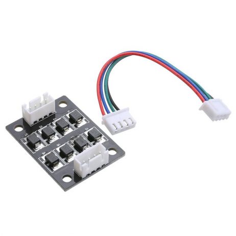 Smoother module for stepper driver motor