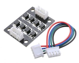 Smoother module for stepper driver motor