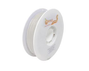 Orange ABS+ 1.75mm 3D Printing Filament 1kg-White