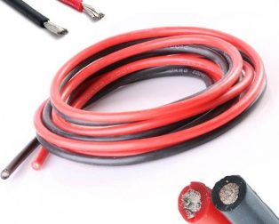 20AWG UL1007 PVC Electronic Wire 1m (Black) + 1m (Red)