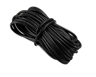 High Quality Ultra Flexible 10AWG Silicone Wire 5m (Black)