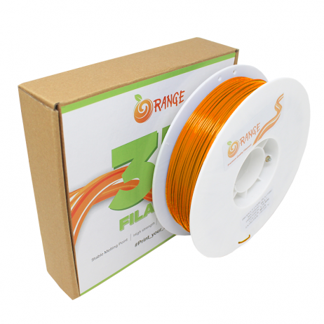 Orange PLA+ 1.75mm 3D Printing Filament 1kg-Orange