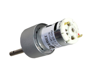 Orange 12V 600 RPM Johnson Geared DC Motor - Grade A Quality