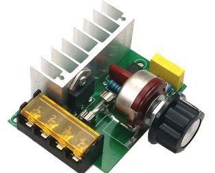 4000W High-Power Thyristor Electronic Regulator, Dimming Speed Regulation