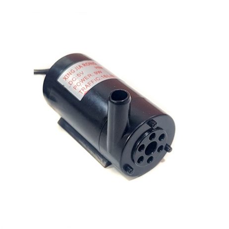 5V Noiseless Mini Submersible Pump with USB input Plug