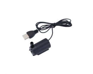 5V Noiseless Mini Submersible Pump with USB input Plug