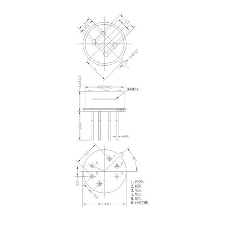 BS612 Digital Passive Infrared PIR Sensor