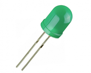 10 mm DIP Led Green