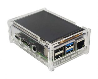 Acrylic Case Suitable for Raspberry Pi4 and 3.5 inch LCD