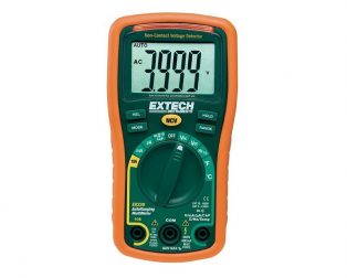 Extech EX330 12 Function Mini MultiMeter + Non-Contact Voltage Detector