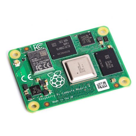 Raspberry Pi Compute Module 4 with 4GB RAM, 32GB eMMC, (Wireless)