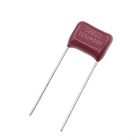 10nF, 400V, DIP Polyester Film Capacitor