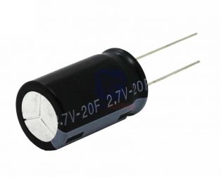 2.2F 2.7 V Dip Super capacitor