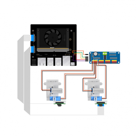 Arducam Pan Tilt Camera Bundle for Nvidia Jetson Xavier NXNano