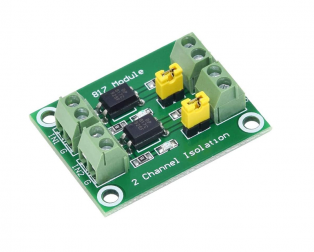 PC817 2 CH Optocoupler Isolation Module