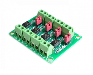 PC817 4 CH Optocoupler Isolation Module