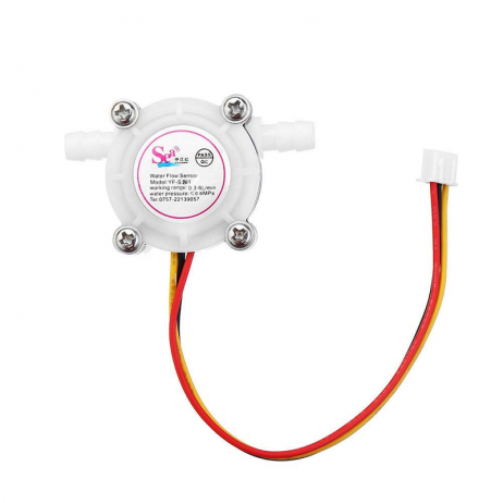 Water Flow Sensor (Sea) YFS401 Flowmeter 0.3-6Lmin3.5mm White