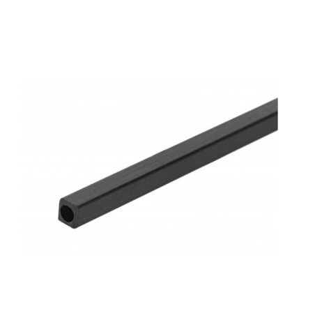 Pultruded Square Inner round Carbon Fiber Hollow Tube 6*6mm(OD) * 5mm(ID) * 1000mm(L)