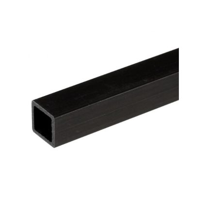 Pultruded Square Carbon Hollow Fiber Tube 3*3mm(OD) x 2*2mm(ID) x 1000mm(L)-2Pcs.