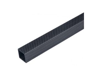 3K Mold Presssed Square Carbon Fiber Tube (Hollow)20mm(OD)*18mm(ID)*500mm(L)