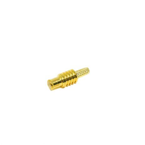 MCX Connector Female Straight Gold Plated Crimp Type For Cable