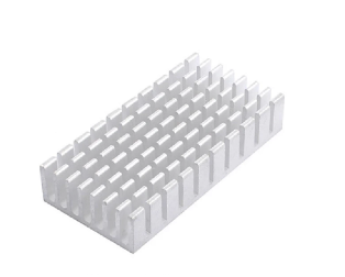 Universal Aluminium Heat Sink 50 x 25 x 10 mm