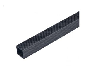 3K Mold press Square Carbon Fiber Tube (Hollow) 10mm(OD) * 8mm(ID) * 500mm(L)