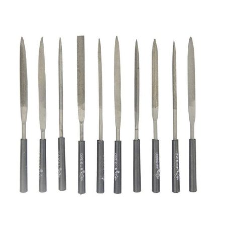 Hugong 10 pcs Precision Needle File Set