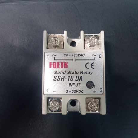 DC To AC SSR-10DA Solid State Relay Module 3-32 VDC /24-380VAC 10A