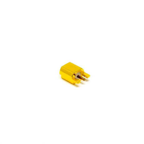 MCX Edge Mount For PCB Mount Female Connector 180 Degree Gold Plating