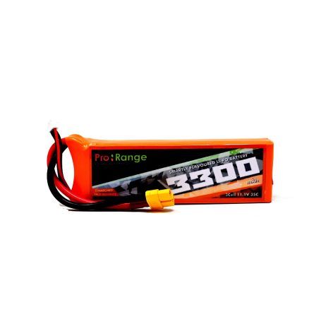 Pro-range 11.1V 3300mAh 35C 3S Lithium Polymer Battery Pack