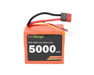 Pro-range NMC 18650 11.1V 5000mAh 3C 3S2P Li-Ion Battery Pack