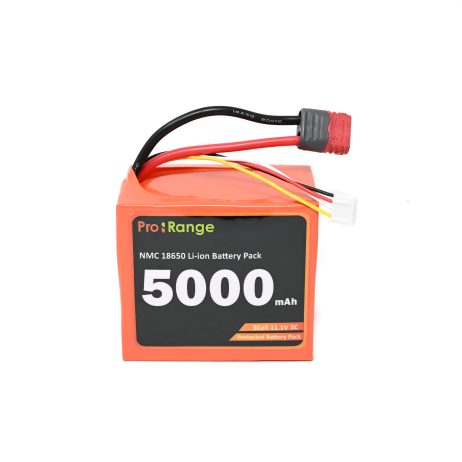 Pro-range NMC 18650 11.1V 5000mAh 3C 3S2P Li-Ion Battery Pack