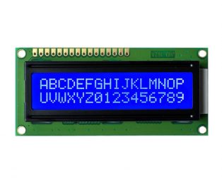 Original JHD 16×2 Character LCD Display With Blue Backlight