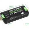 WAVESHARE SIM7600G H 4G DONGLE details size