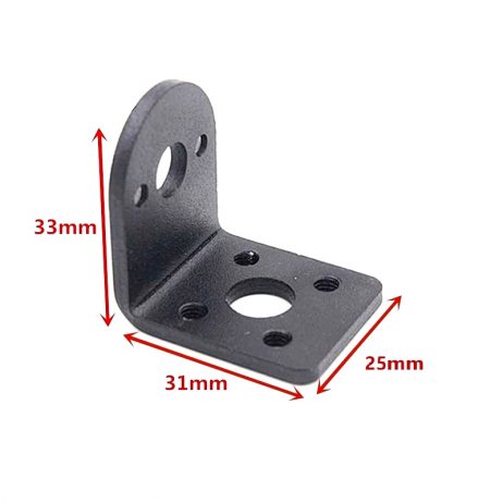 25mm DC Gear Motor Block L Shape Motor Bracket