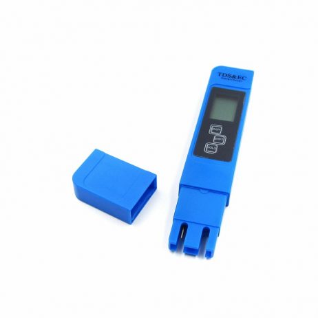 Blue TDS&EC Digital LCD EC Meter Conductivity Tester