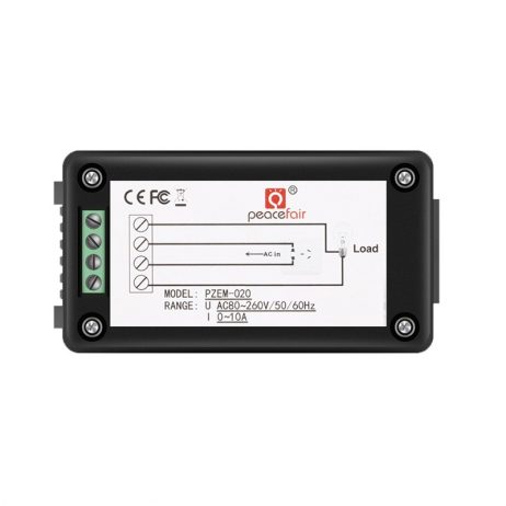 Generic PZEM 020 10A AC Digital Display Power Monitor Meter 1