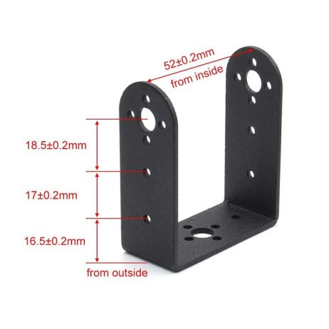 Generic Servo Mount Brackets For MG995 MG996 Servo Motor 6