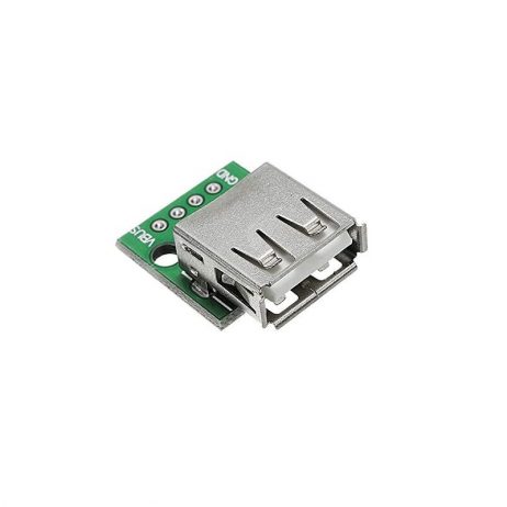 Generic USB Female to 2.54mm Breakout Board with Direct 4P Adapter Board 1