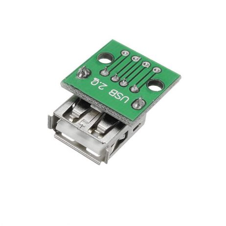 Generic USB Female to 2.54mm Breakout Board with Direct 4P Adapter Board 2