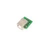 Generic USB Type B Female Head to DIP 4 pin Breakout PCB Module 3