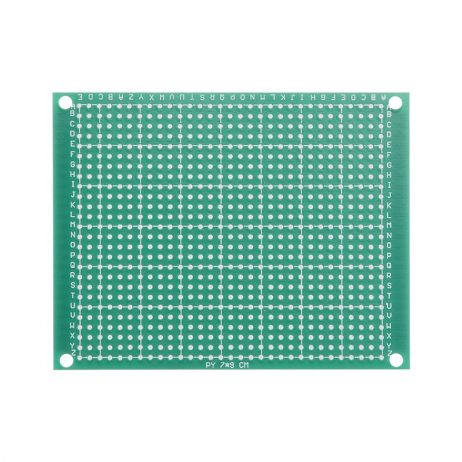 7 x 9 cm Universal PCB Prototype Board Single-Sided 2.54mm Hole Pitch