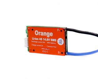 Orange 4S 14.8V 10A Battery Management System (Without Casing)