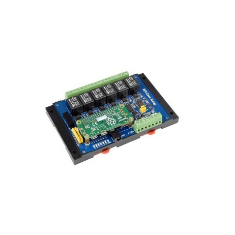 Waveshare Industrial 6-ch Relay Module for Raspberry Pi Zero, RS485/CAN, Isolated Protections