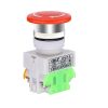 AC 690V 10A LAY37 DPST Emergency Stop Push Button Switch