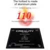 Creality Creality 3D Ender 3 V2 235 x 235 x 3mm Hotbed Aluminum Plate Kit 1