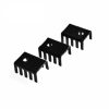 Generic 10pcs Aluminum TO 220 Heatsink Transistor Radiator Black Heat Sink TO220 L7805 Cooler.jpg q50